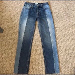 Urban Outfitter BDG split color Jessye Jean